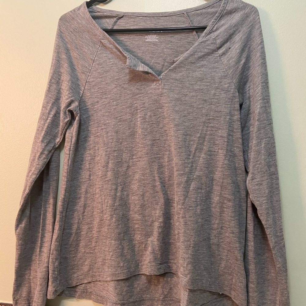 Gray Xhilaration Long Sleeve